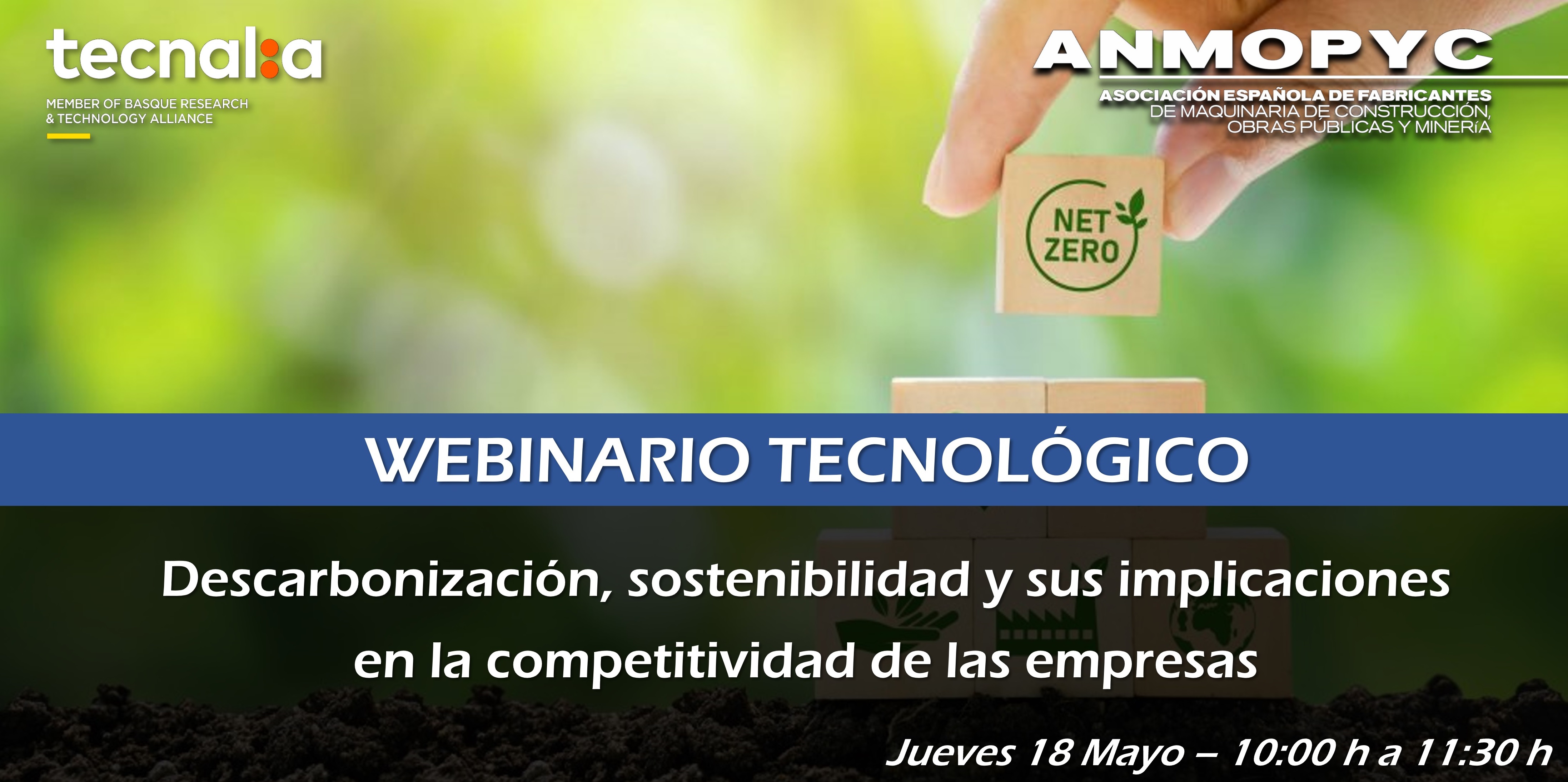 Webinario sobre descarbonización